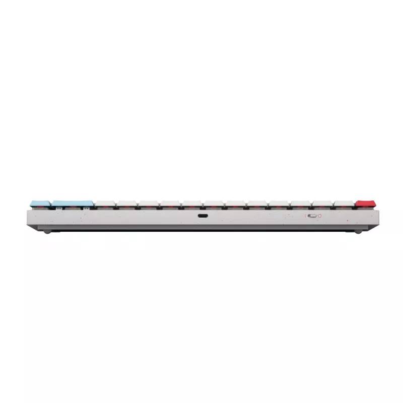 CHERRY MX-LP 2.1 Compact Wireless Πληκτρολόγιο Gaming RF Wireless + Bluetooth QWERTZ Γερμανικό λευκό