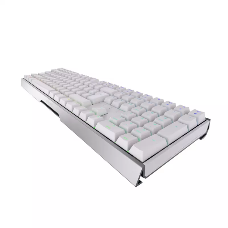 CHERRY MX 3.0S Wireless RGB Πληκτρολόγιο Gaming RF Wireless + Bluetooth QWERTZ Γερμανικό λευκό
