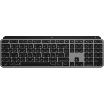Πληκτρολόγιο Logitech MX Keys S for Mac Ασύρματο Bluetooth QWERTY Αλουμίνιο Μαύρο