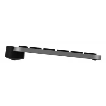 Πληκτρολόγιο Logitech MX Keys S for Mac Ασύρματο Bluetooth QWERTY Αλουμίνιο Μαύρο