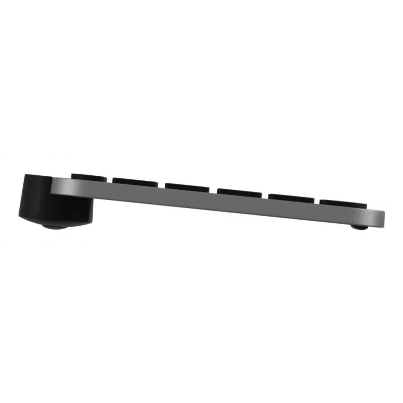 Πληκτρολόγιο Logitech MX Keys S for Mac Ασύρματο Bluetooth QWERTY Αλουμίνιο Μαύρο