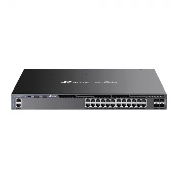 TP-Link Omada 24-Port Gigabit Stackable L3 Managed PoE+ Switch με 4 10G Slots