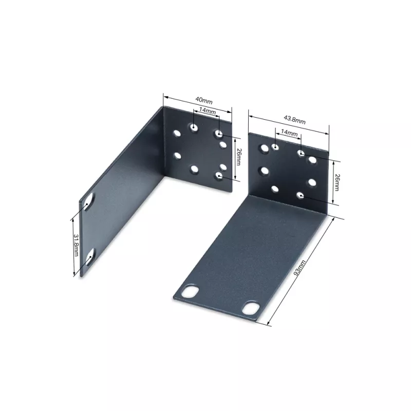Kit τοποθέτησης TP-Link Omada Rack Mount Kit 13 inch μέταλλο μαύρο