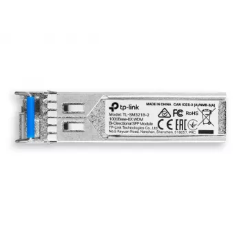 TP-Link Gigabit Single-Mode WDM Bi-Directional SFP Module, οπτική ίνα, 1250 Mbit/s, SFP, LC, 9/125 µm, BX