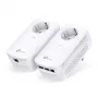 TP-Link TL-PA8033P KIT Προσαρμογέας δικτύου PowerLine 1300 Mbit/s Ethernet LAN λευκό 2 τεμ.