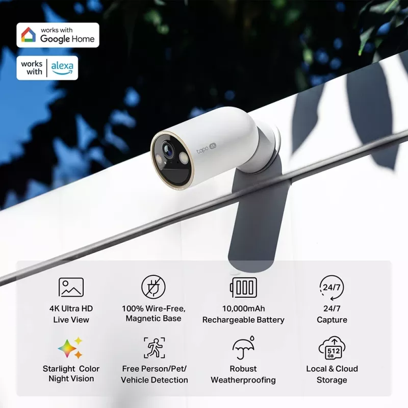IP κάμερα παρακολούθησης TP-Link Tapo C460 3840 x 2160 Pixel