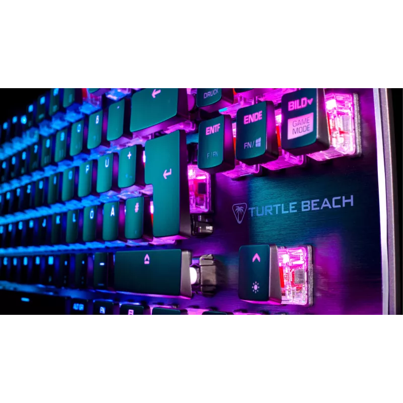 Turtle Beach Vulcan TKL Πληκτρολόγιο Gaming USB QWERTZ Γερμανικά μαύρο
