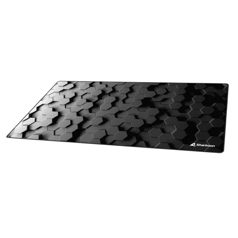 SHARKOON Gaming-Mauspad - Sgp30 Big Hex - μαύρο