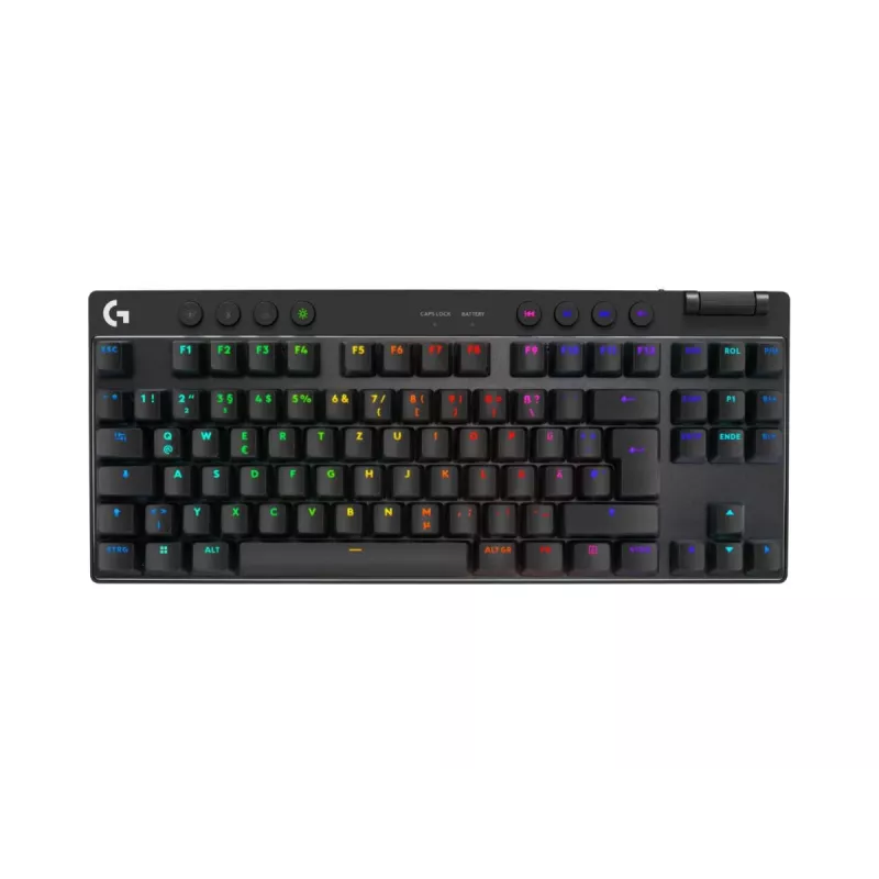 LOGITECH G Pro X TKL Lightspeed Gaming Πληκτρολόγιο - Bluetooth - Μαύρο Γερμανικό - Qwertz - Tactile