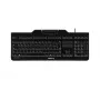 CHERRY KC 1000 SC Πληκτρολόγιο Γραφείου USB QWERTY US English Μαύρο