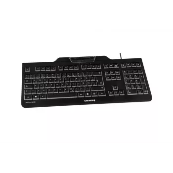 CHERRY KC 1000 SC Πληκτρολόγιο Γραφείου USB QWERTY US English Μαύρο