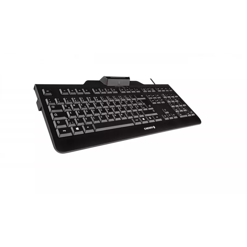 CHERRY KC 1000 SC Πληκτρολόγιο Γραφείου USB QWERTY US English Μαύρο