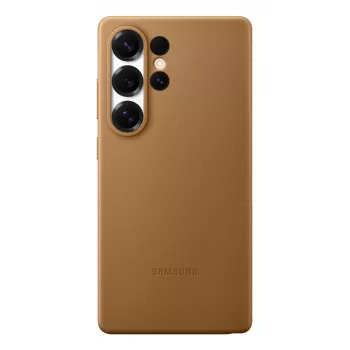 Samsung EF-VS938 Kindsuit θήκη από συνθετικό δέρμα για Galaxy S25 Ultra, καμηλό (καφέ)
