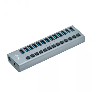 i-tec USB 3.0 Hub Φόρτισης 13 Θυρών + Τροφοδοτικό 60 W