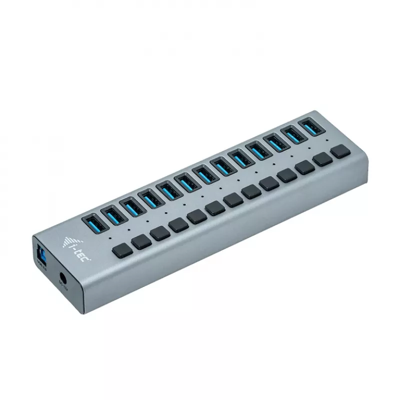 i-tec USB 3.0 Hub Φόρτισης 13 Θυρών + Τροφοδοτικό 60 W
