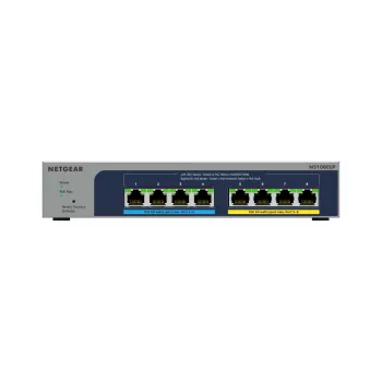 NETGEAR 8-Port Ultra60 PoE++ Multi-Gigabit (2,5G) Ethernet Plus Switch Managed L2/L3 2.5G Ethernet (100/1000/2500) Power over Ethernet (PoE) Γκρι