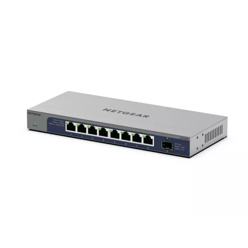 NETGEAR GS108X Unmanaged L2 Gigabit Ethernet (10/100/1000) Γκρι