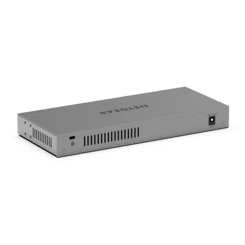 NETGEAR GS108X Unmanaged L2 Gigabit Ethernet (10/100/1000) Γκρι