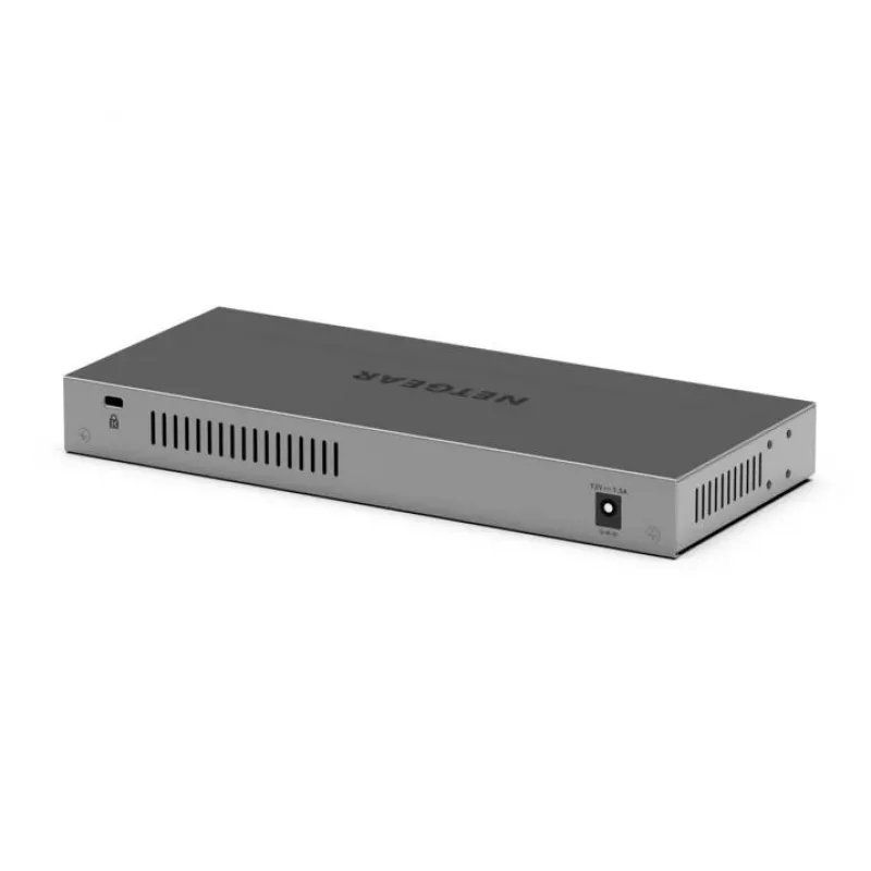 NETGEAR GS108X Unmanaged L2 Gigabit Ethernet (10/100/1000) Γκρι