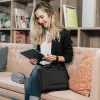 DICOTA λεπτή Eco Motion - Θήκη notebook 14-15,6 ίντσες - Μαύρο / 600d Rpe Πολυεστέρας