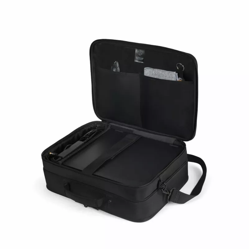 DICOTA Eco Multi Core - Θήκη notebook 14-16 ίντσες - Μαύρο / 300d 100% ανακυκλωμένο PET-πολυεστέρας