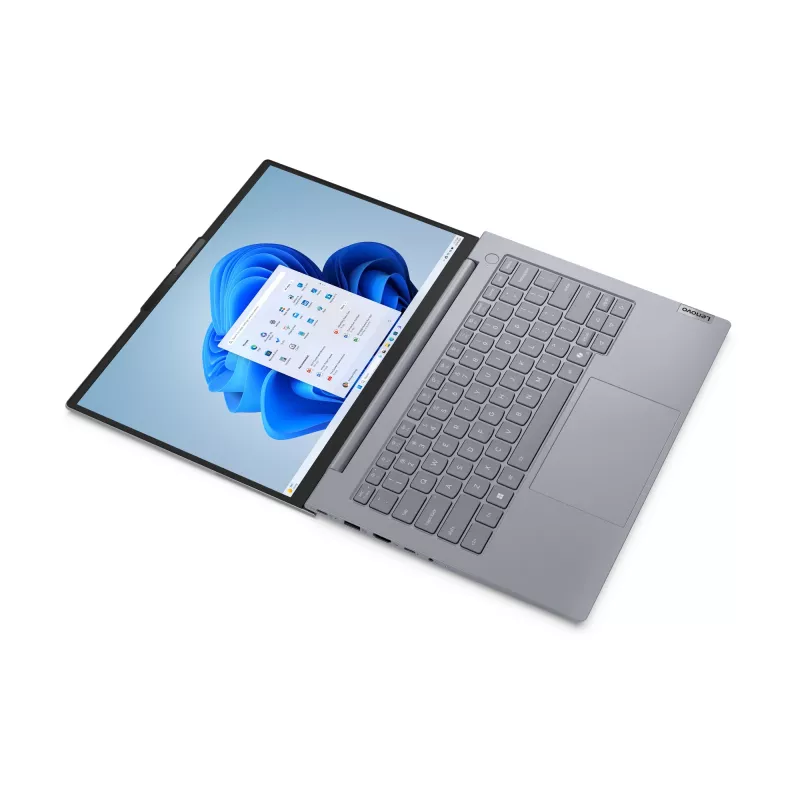 Φορητός υπολογιστής Lenovo ThinkBook 14 G8 IAL Intel Core Ultra 5 225U, 16 GB RAM, 512 GB SSD, 35,6 cm (14") WUXGA IPS, Wi-Fi 6E, Windows 11 Pro, γερμανικό πληκτρολόγιο, γκρι (Arctic Grey)