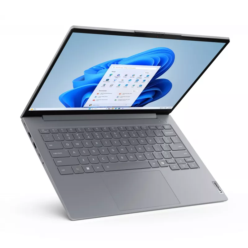 Φορητός υπολογιστής Lenovo ThinkBook 14 G8 IAL Intel Core Ultra 5 225U, 16 GB RAM, 512 GB SSD, 35,6 cm (14") WUXGA IPS, Wi-Fi 6E, Windows 11 Pro, γερμανικό πληκτρολόγιο, γκρι (Arctic Grey)
