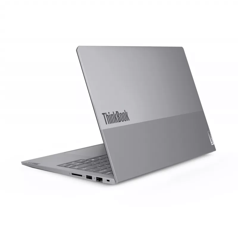 Φορητός υπολογιστής Lenovo ThinkBook 14 G8 IAL Intel Core Ultra 5 225U, 16 GB RAM, 512 GB SSD, 35,6 cm (14") WUXGA IPS, Wi-Fi 6E, Windows 11 Pro, γερμανικό πληκτρολόγιο, γκρι (Arctic Grey)