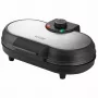 Unold 48165 παρασκευαστής pancake American, 2 κρέπες, 13,5 cm, 1000 W, μαύρος / βουρτσισμένο ανοξείδωτο ατσάλι