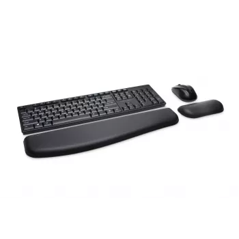 Kensington Pro Fit Wireless Desktop - Germany, Full-size (100%), ασύρματο, RF Wireless, QWERTZ, μαύρο, με ποντίκι