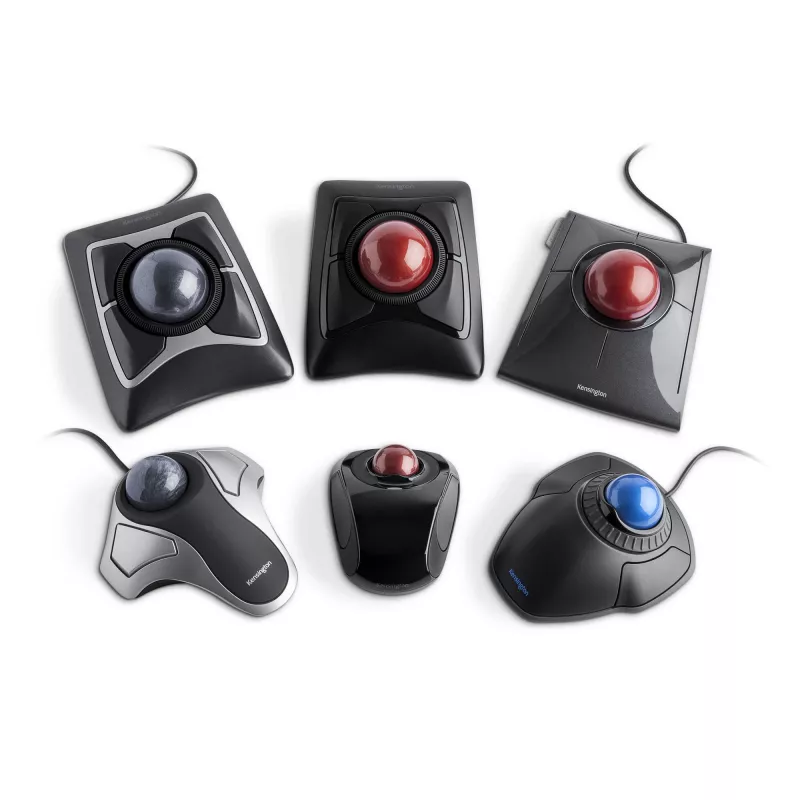Kensington Expert Mouse Wireless Trackball, αμφίχειρο, οπτικό, RF Wireless + Bluetooth, 400 DPI, μαύρο