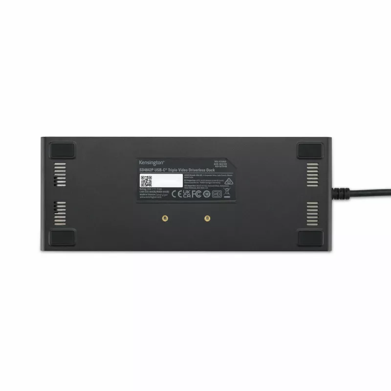 Kensington SD4842P EQ USB-C 10Gbps Docking Station Τριπλής Εικόνας χωρίς Drivers με 100W Power Delivery
