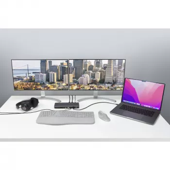 Kensington SD5760T Thunderbolt 4 Dual 4K Docking Station με 96W Τροφοδοσία