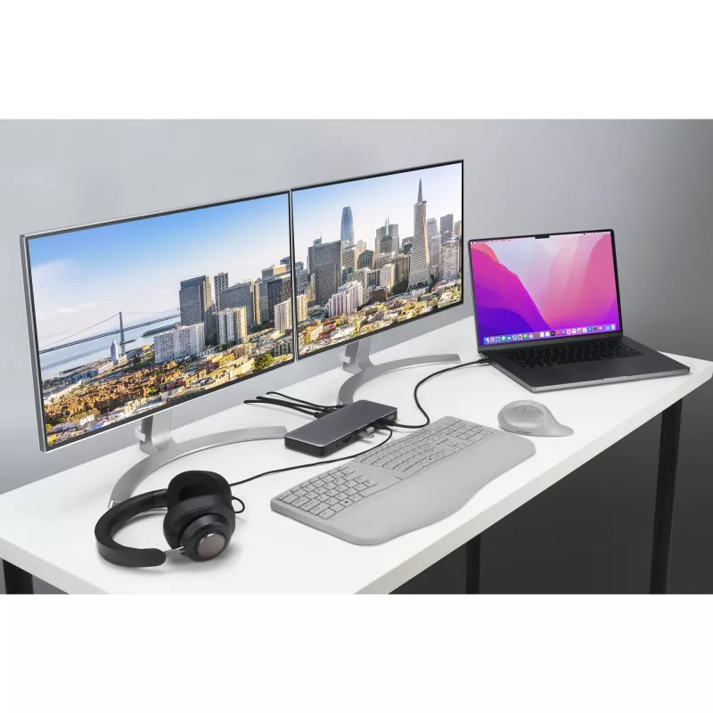 Kensington SD5760T Thunderbolt 4 Dual 4K Docking Station με 96W Τροφοδοσία