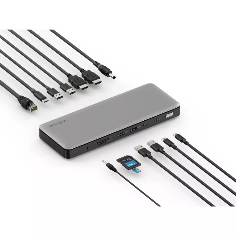 Kensington SD5760T Thunderbolt 4 Dual 4K Docking Station με 96W Τροφοδοσία