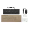 Lenovo 4X31R64414 Πληκτρολόγιο με Ποντίκι Universal USB Γερμανικό Μαύρο