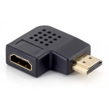 Γωνιακός Αντάπτορας HDMI Βύσμα σε Υποδοχή Equip 118910