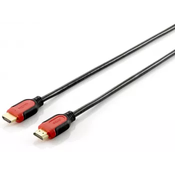 Equip Καλώδιο HDMI 2.0, Δίχρωμο, 1 m, 30AWG