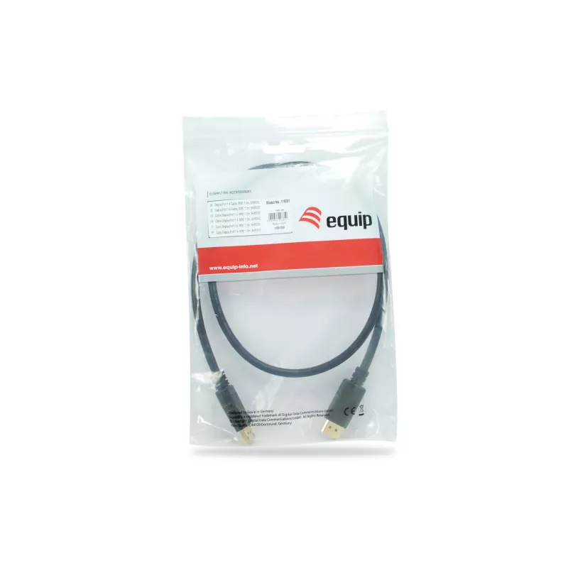 Equip Καλώδιο DisplayPort 1.4, 1 m