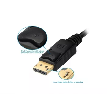 Προσαρμογέας DisplayPort σε VGA HDMI DVI Equip 133441