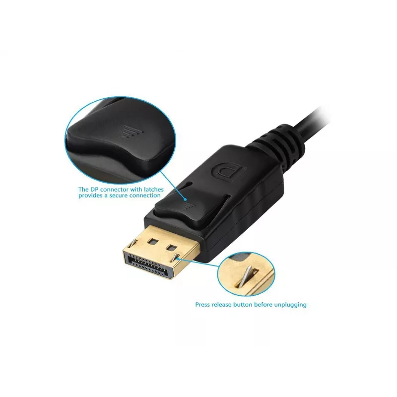 Προσαρμογέας DisplayPort σε VGA HDMI DVI Equip 133441