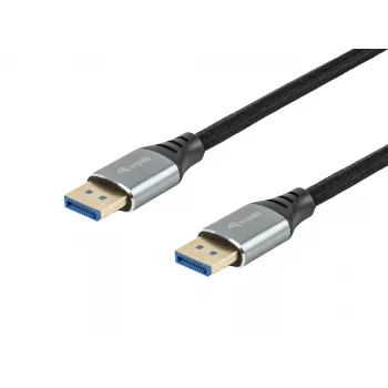 Equip Premium Καλώδιο DisplayPort 2.1, 1,0 m, 16K/60Hz, 54 Gbit/s