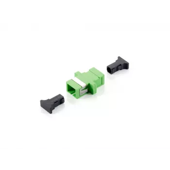 Equip Ζεύκτης SC APC, Singlemode Simplex, SC/APC, Πράσινο, Singlemode, 34,7 mm, 9,4 mm, 33 mm