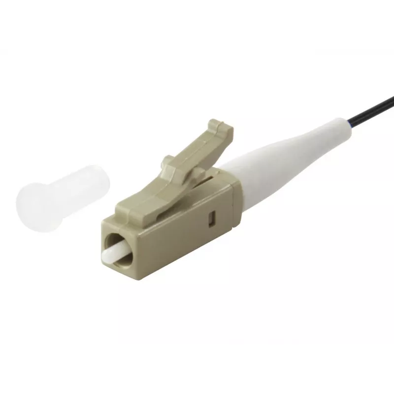 Equip LC/PC pigtail οπτικών ινών, OM4, 1.0m, 1 m, OM4, LC