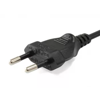 Equip 112161 μαύρο 3 m βύσμα ρεύματος Type C υποδοχή θηλυκή C7