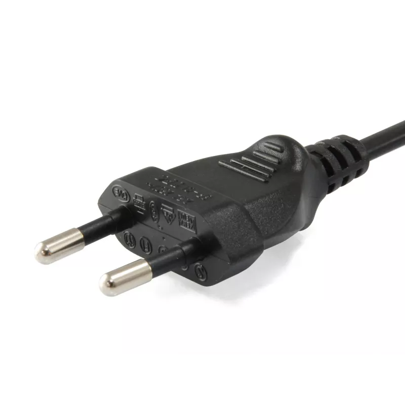 Equip 112161 μαύρο 3 m βύσμα ρεύματος Type C υποδοχή θηλυκή C7