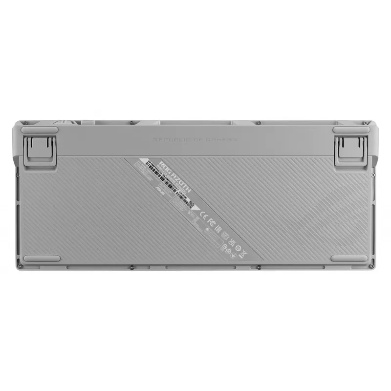 ASUS ROG Azoth λευκό πληκτρολόγιο Gaming USB + RF Wireless + Bluetooth QWERTZ γερμανικό