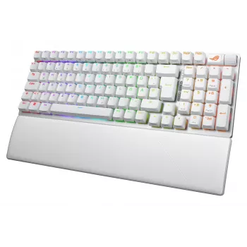 ASUS ROG Strix Scope II 96 Wireless πληκτρολόγιο Gaming USB + RF Wireless + Bluetooth QWERTZ γερμανικό λευκό