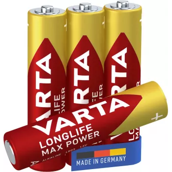 VARTA μπαταρία Longlife Max Power Micro AAA LR03 1x4
