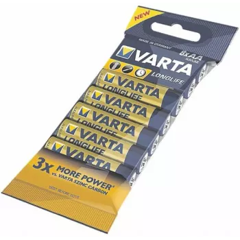 VARTA μπαταρία Longlife Aa Lr 6 Bulk Pack 1x8